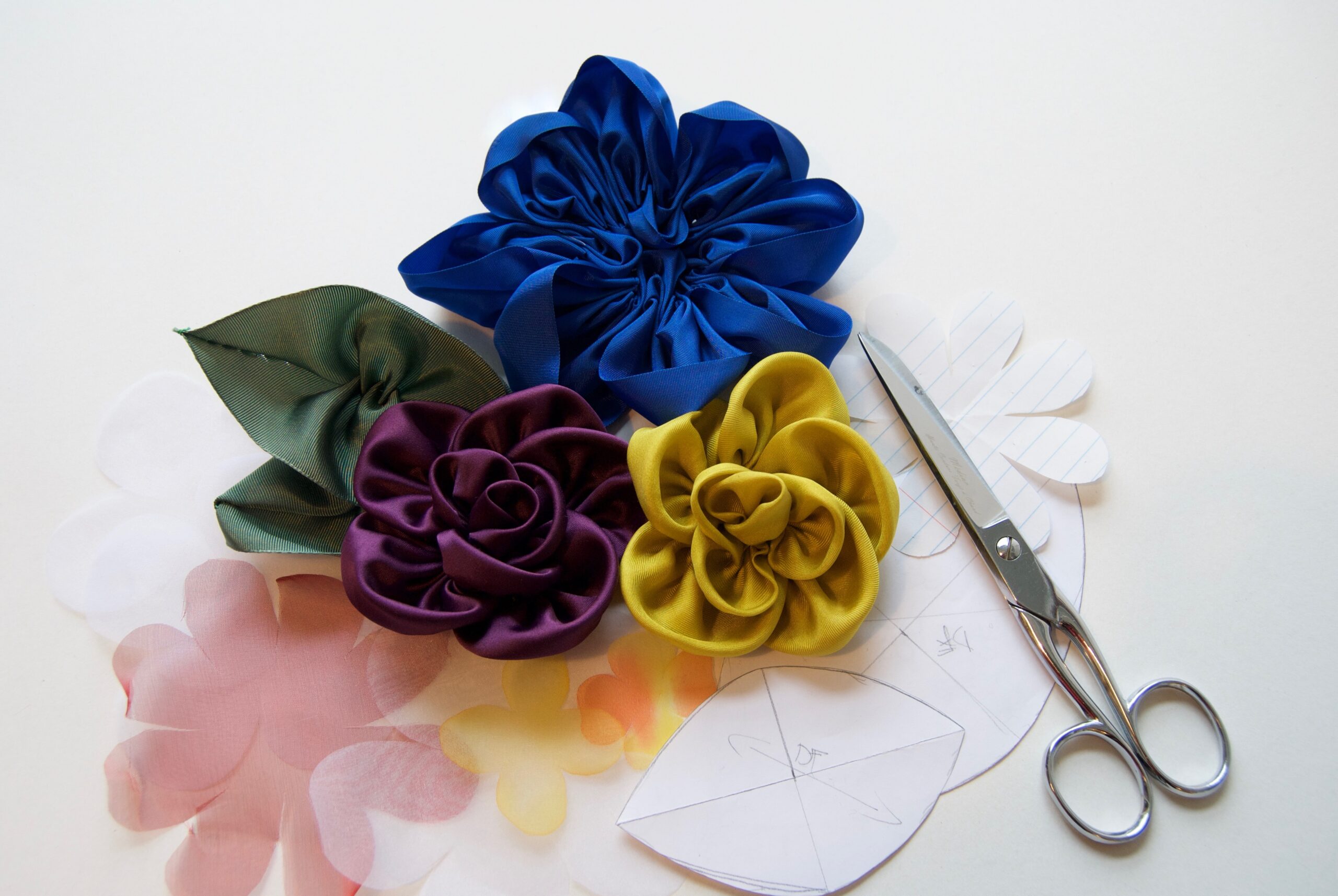 Fleurs textiles