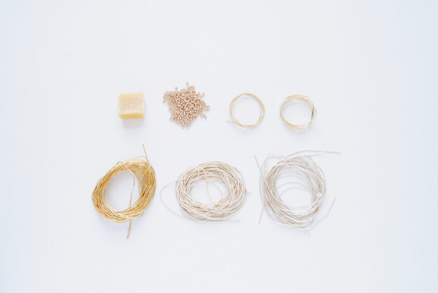 Goldwork embroidery kit gold - Image 2